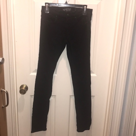 Rude Men’s black Skinny jeans - Picture 2 of 3
